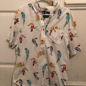Chubbies Short Sleeve Quarter Button Down